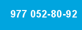977 052-80-92 977 052-80-92